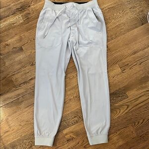 Gray Lululemon Jogger Drawstring Pants Medium Small